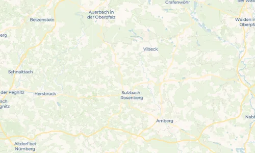 Regenradar Großalbershof: aktuelle Niederschläge in Großalbershof und Umgebung, Stand 19. Oktober 2026 um 10:00 Uhr