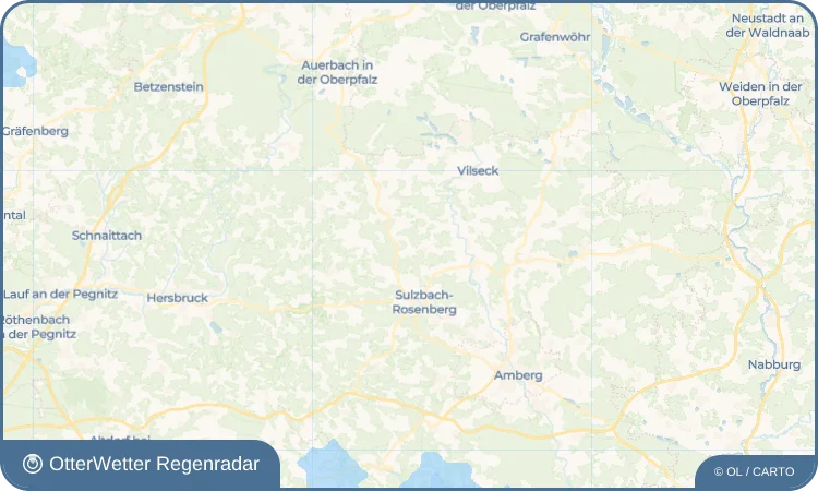 Widget-Vorschau für Großalbershof Wetter-Widget-Vorschau mit Vorhersagedaten für Großalbershof
