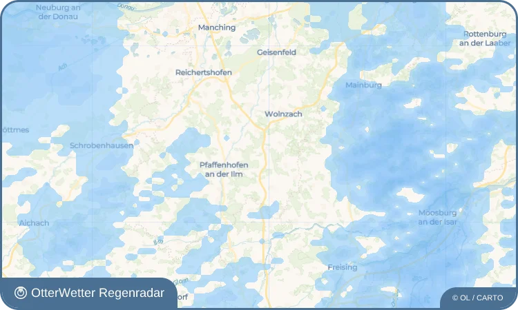 Widget-Vorschau für Großarreshausen Wetter-Widget-Vorschau mit Vorhersagedaten für Großarreshausen