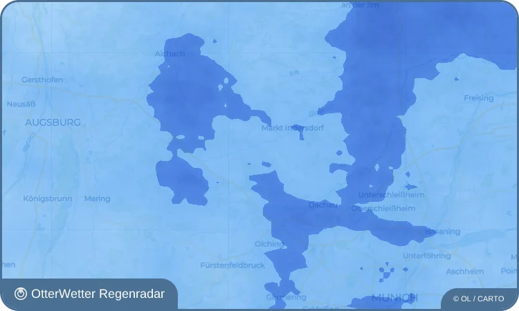 Wetter-Widget-Vorschau mit Vorhersagedaten für Großberghofen