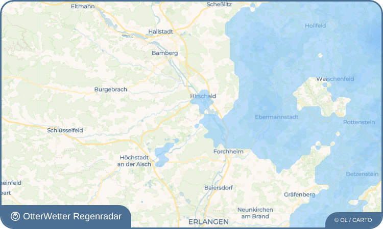 OtterWetter Regenradar-Widget Großbuchfeld