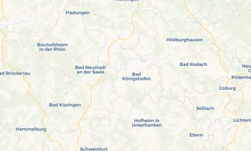Regenradar Vorschaubild - Aktuelle Niederschläge in Großeibstadt und Umgebung