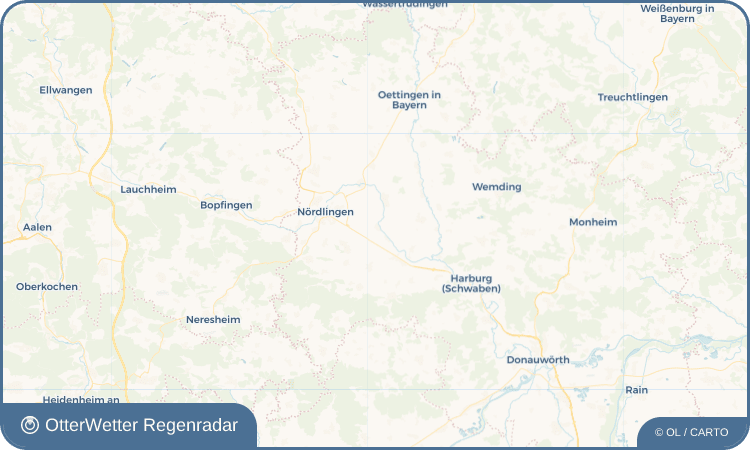 OtterWetter Regenradar-Widget Grosselfingen