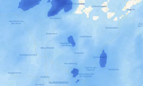 Regenradar Vorschaubild - Aktuelle Niederschläge in Großenbuch und Umgebung