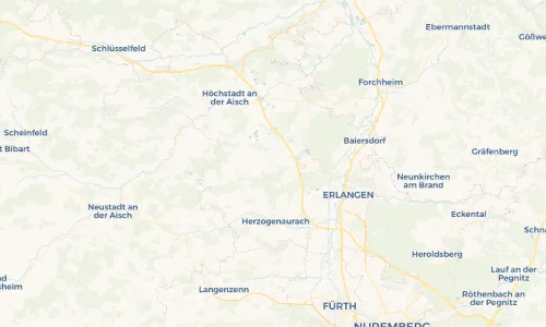 Regenradar-Vorschau: aktuelle Niederschläge in Großenseebach und Umgebung