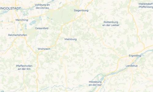 Regenradar Vorschaubild - Aktuelle Niederschläge in Großgundertshausen und Umgebung
