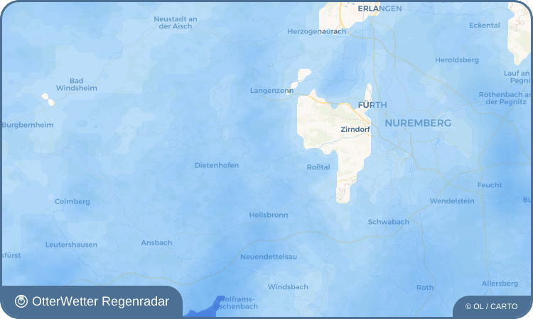 Widget-Vorschau für Großhabersdorf Wetter-Widget-Vorschau mit Vorhersagedaten für Großhabersdorf