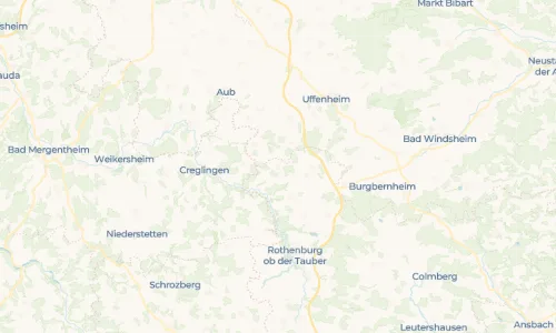 Regenradar Vorschaubild - Aktuelle Niederschläge in Großharbach und Umgebung