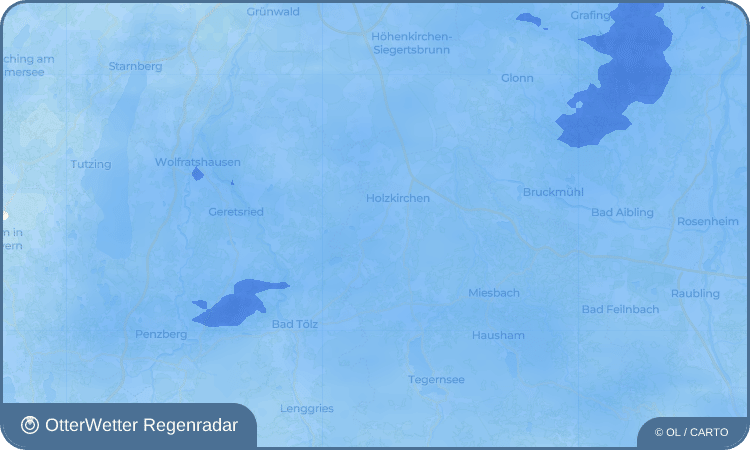 OtterWetter Regenradar-Widget Großhartpenning