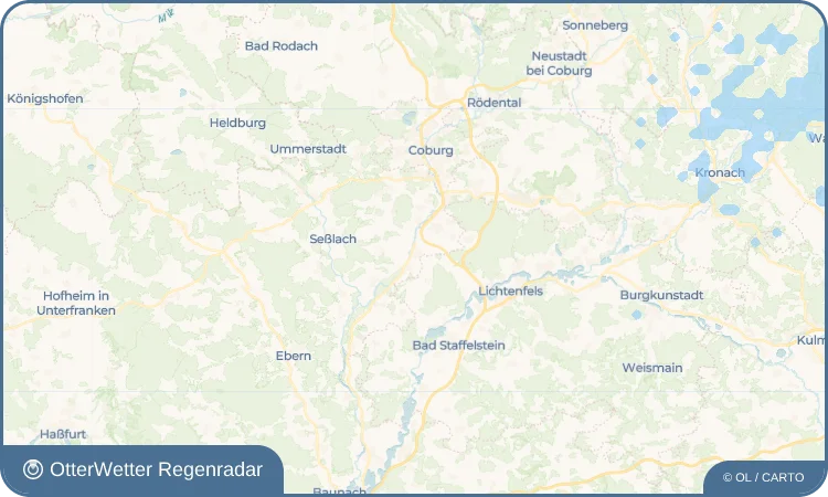 Wetter-Widget-Vorschau mit Vorhersagedaten für Großheirath