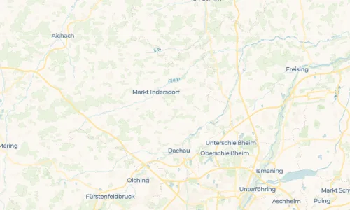 Regenradar Vorschaubild - Aktuelle Niederschläge in Großinzemoos und Umgebung
