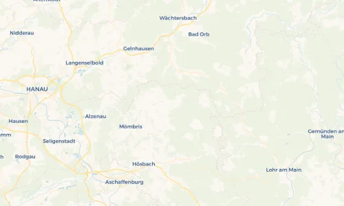Regenradar Vorschaubild - Aktuelle Niederschläge in Großkahl und Umgebung