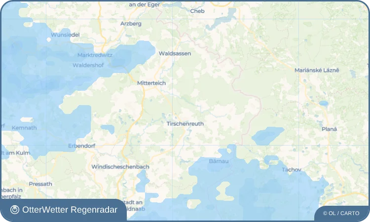 Wetter-Widget-Vorschau mit Vorhersagedaten für Großklenau