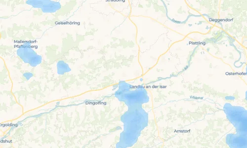 Regenradar Vorschaubild - Aktuelle Niederschläge in Großköllnbach und Umgebung