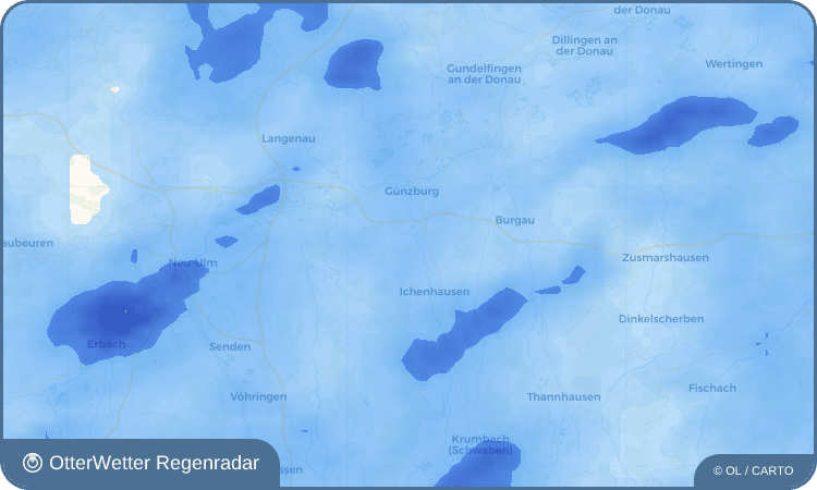 OtterWetter Regenradar-Widget Großkötz