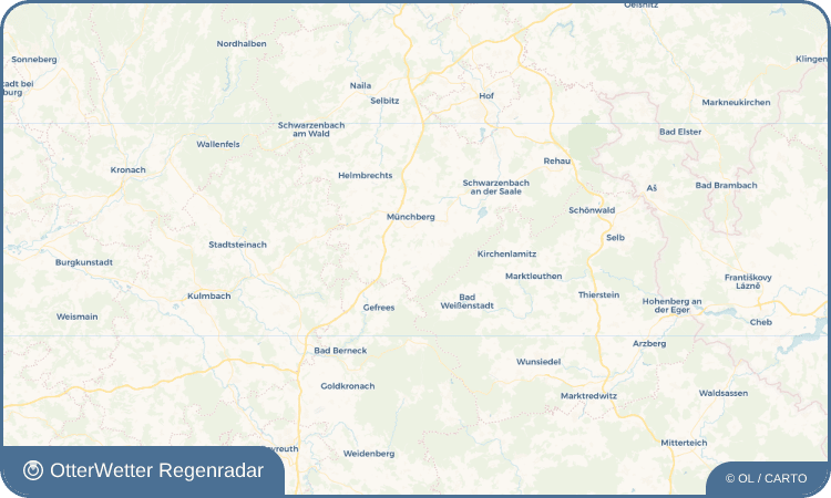 OtterWetter Regenradar-Widget Großlosnitz