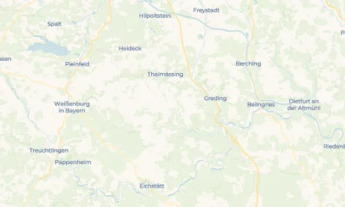 Regenradar Vorschaubild - Aktuelle Niederschläge in Großnottersdorf und Umgebung