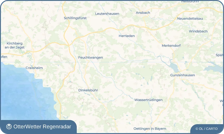 Wetter-Widget-Vorschau mit Vorhersagedaten für Großohrenbronn