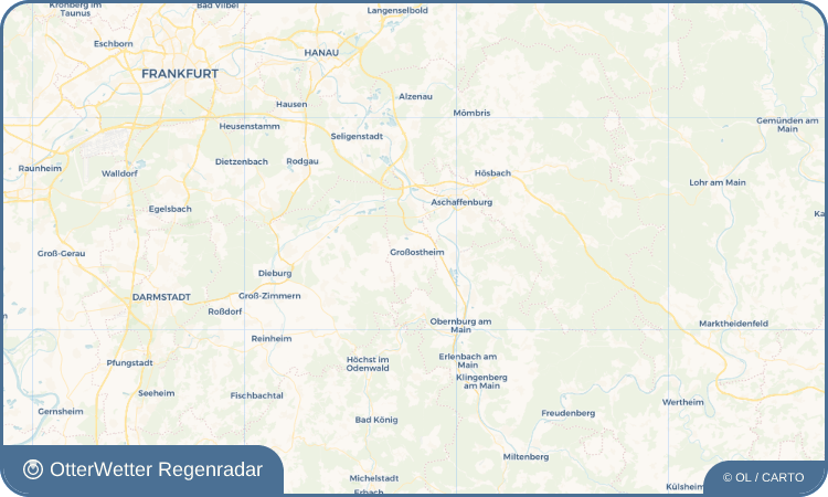 OtterWetter Regenradar-Widget Großostheim