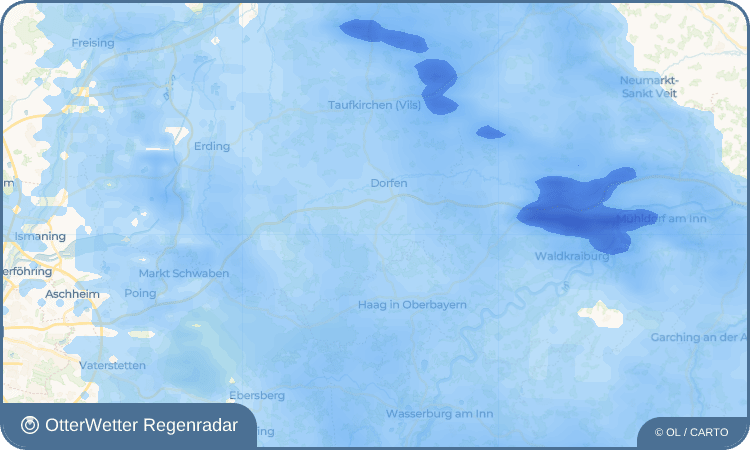 OtterWetter Regenradar-Widget Großschwindau