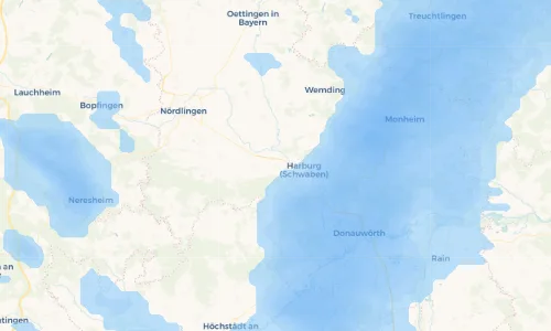 Regenradar Vorschaubild - Aktuelle Niederschläge in Großsorheim und Umgebung
