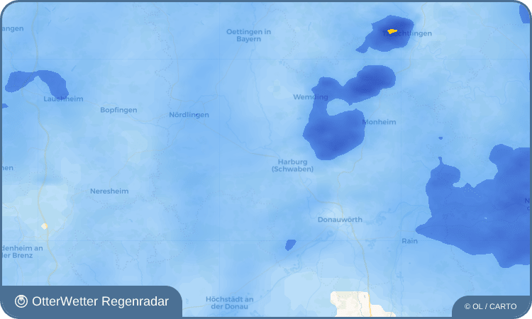 OtterWetter Regenradar-Widget Großsorheim
