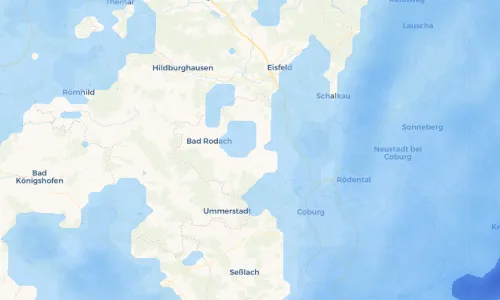 Regenradar Vorschaubild - Aktuelle Niederschläge in Großwalbur und Umgebung