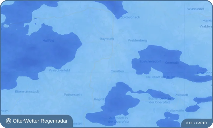 Widget-Vorschau für Großweiglareuth Wetter-Widget-Vorschau mit Vorhersagedaten für Großweiglareuth