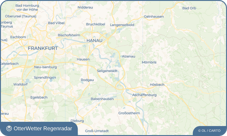 OtterWetter Regenradar-Widget Großwelzheim