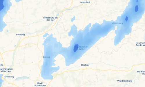 Regenradar Vorschaubild - Aktuelle Niederschläge in Großwimpasing und Umgebung
