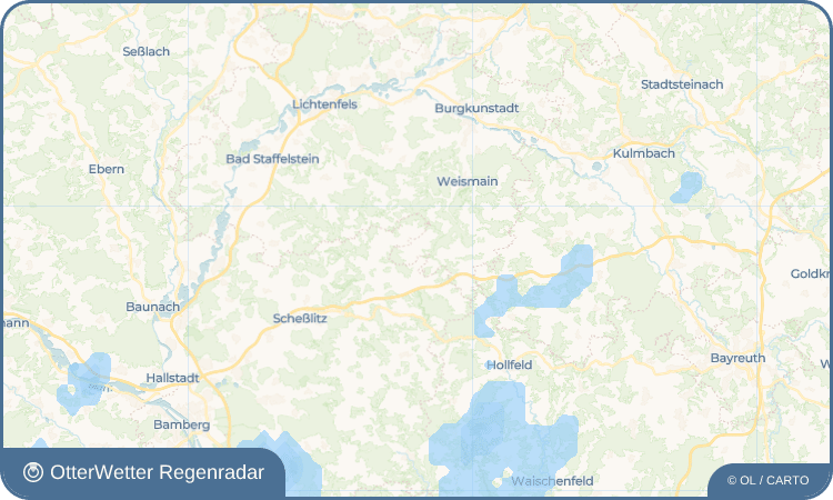 OtterWetter Regenradar-Widget Großziegenfeld
