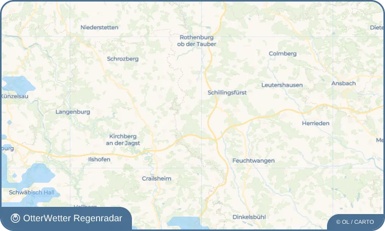 Wetter-Widget-Vorschau mit Vorhersagedaten für Grüb