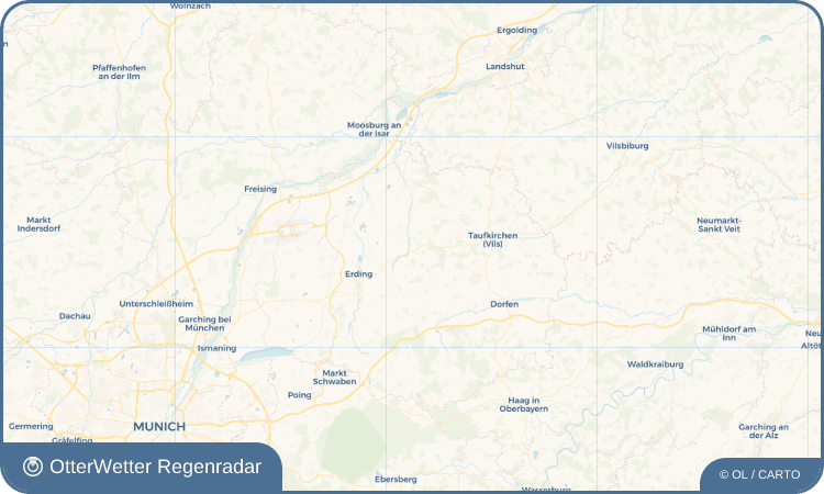 OtterWetter Regenradar-Widget Grünbach