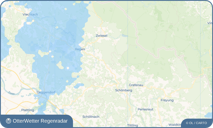OtterWetter Regenradar-Widget Grünbichl