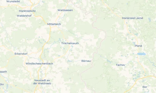 Regenradar Gründlbach: aktuelle Niederschläge in Gründlbach und Umgebung, Stand 24. Oktober 2026 um 22:05 Uhr