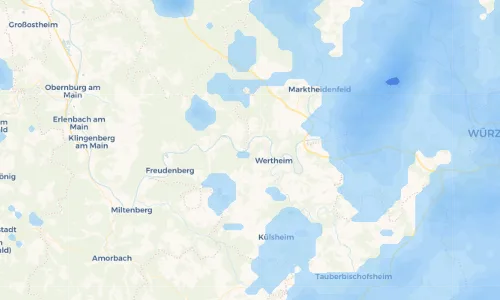 Regenradar Vorschaubild - Aktuelle Niederschläge in Grünenwört und Umgebung