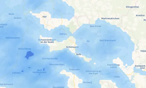 Regenradar Vorschaubild - Aktuelle Niederschläge in Grünhaid und Umgebung