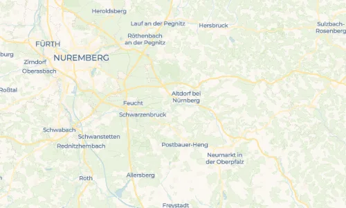 Regenradar Vorschaubild - Aktuelle Niederschläge in Grünsberg und Umgebung