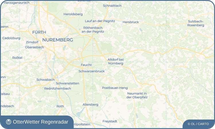 OtterWetter Regenradar-Widget Grünsberg