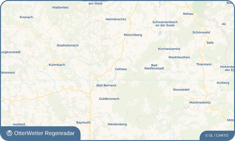 OtterWetter Regenradar-Widget Grünstein