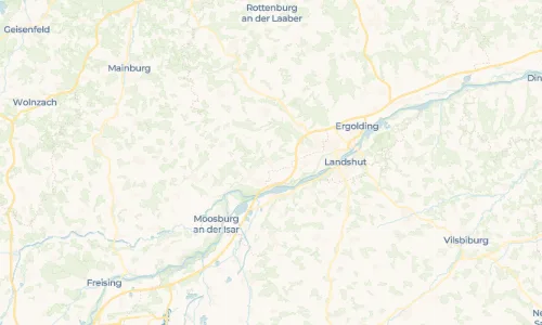 Regenradar Vorschaubild - Aktuelle Niederschläge in Gündlkofen und Umgebung