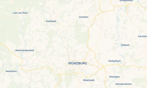 Regenradar Vorschaubild - Aktuelle Niederschläge in Güntersleben und Umgebung