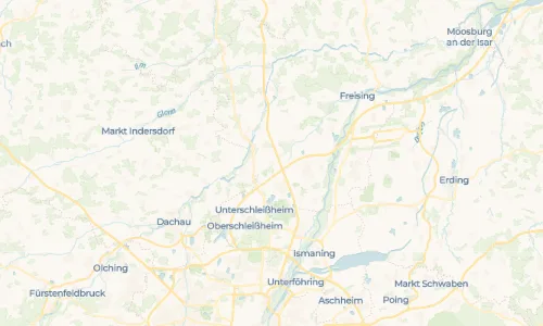 Regenradar Vorschaubild - Aktuelle Niederschläge in Günzenhausen und Umgebung