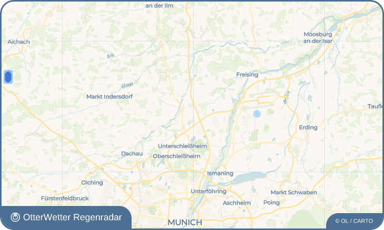 OtterWetter Regenradar-Widget Günzenhausen