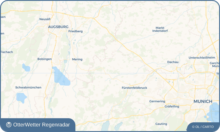 OtterWetter Regenradar-Widget Günzlhofen