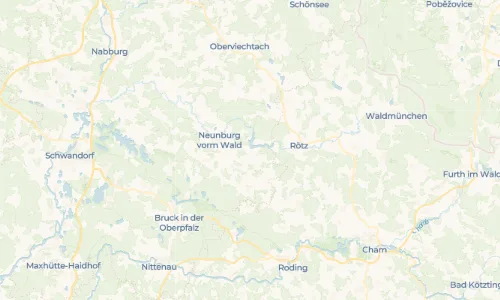Regenradar Gütenland: aktuelle Niederschläge in Gütenland und Umgebung, Stand 21. Oktober 2026 um 23:00 Uhr