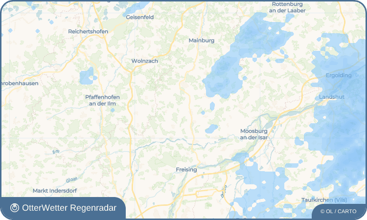 OtterWetter Regenradar-Widget Gütlsdorf