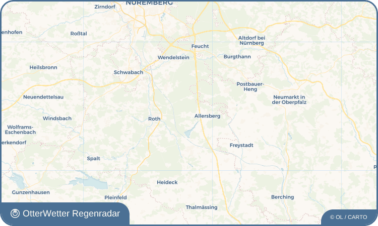 OtterWetter Regenradar-Widget Guggenmühle