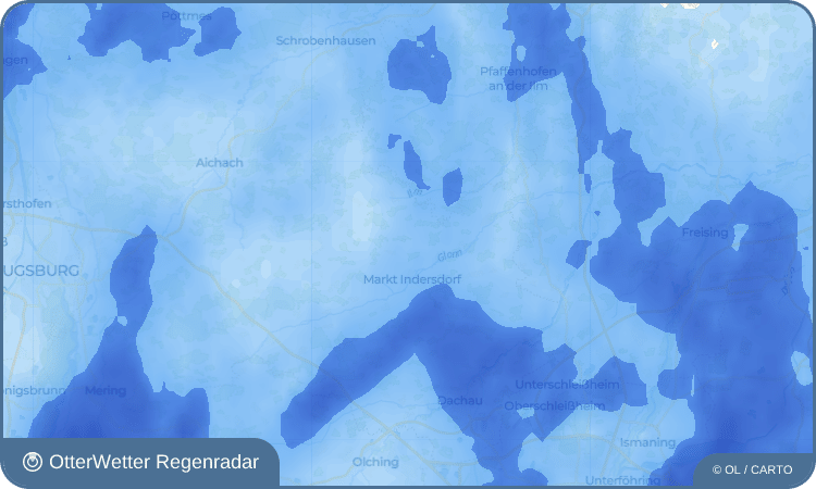 OtterWetter Regenradar-Widget Gundackersdorf