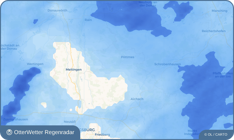 OtterWetter Regenradar-Widget Gundelsdorf